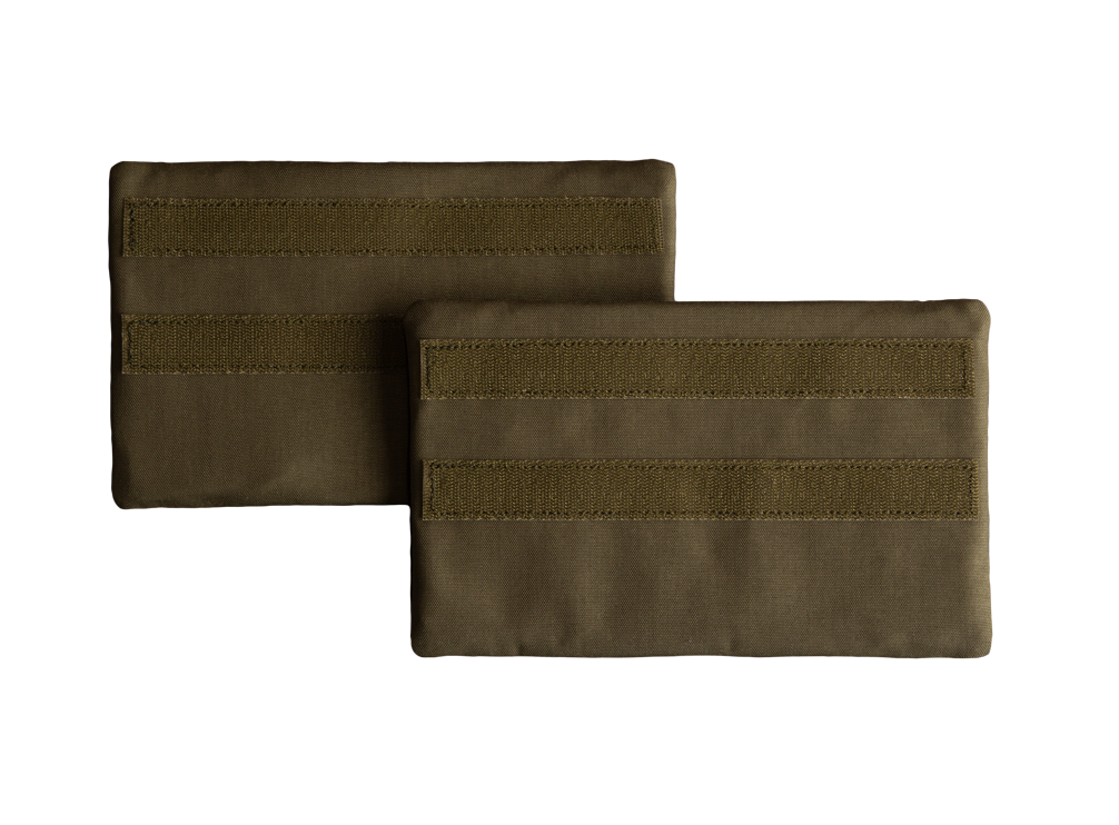Savotta Varjelus side armour bags in a green variant