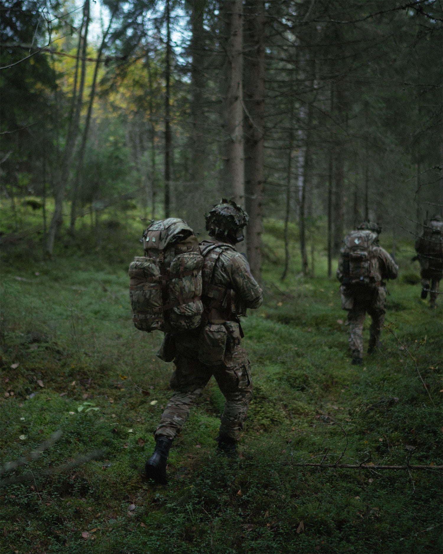 Kantamus 40L, camo backpack