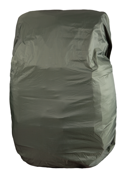 Savotta backpack cover 120L in a green variant