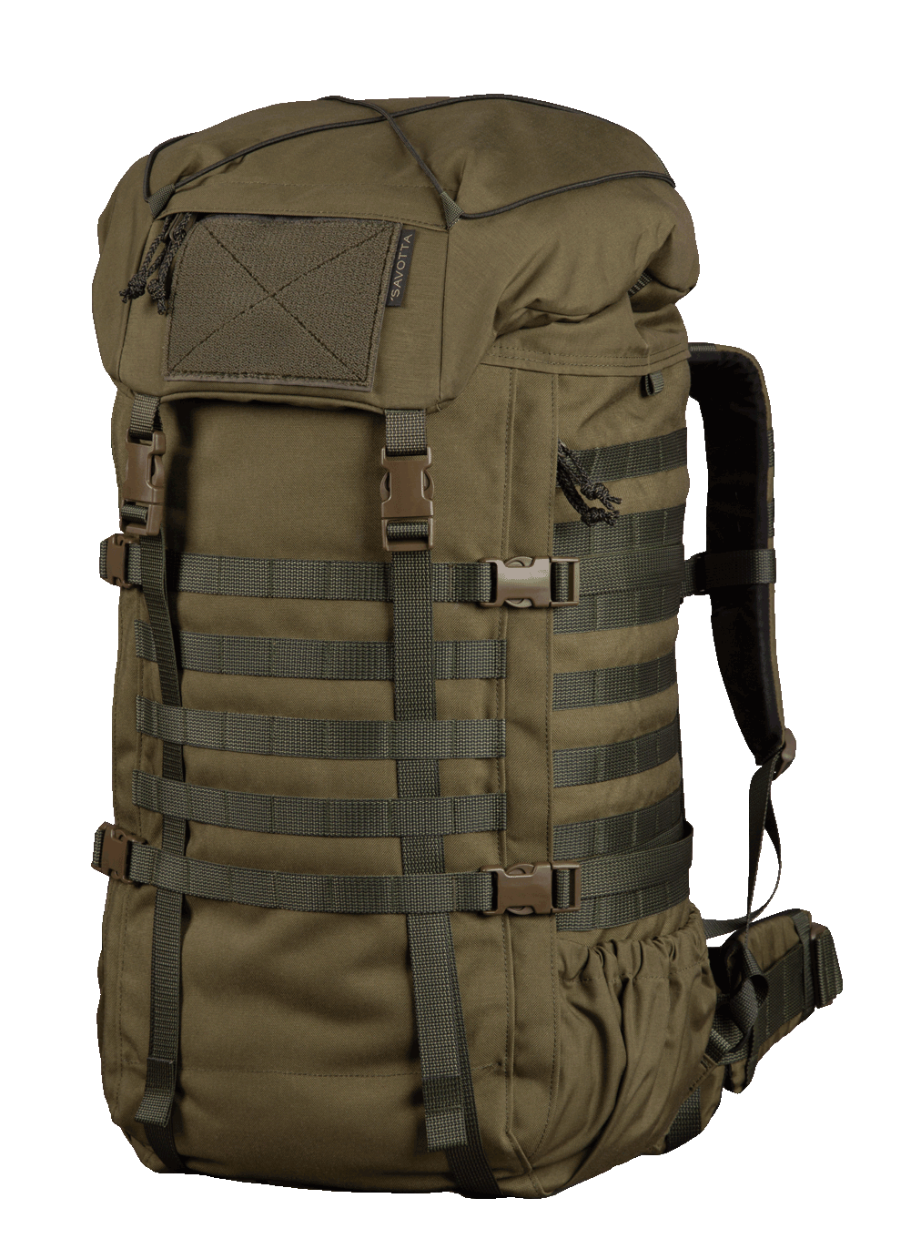 Savotta Kantamus 60L in a green variant