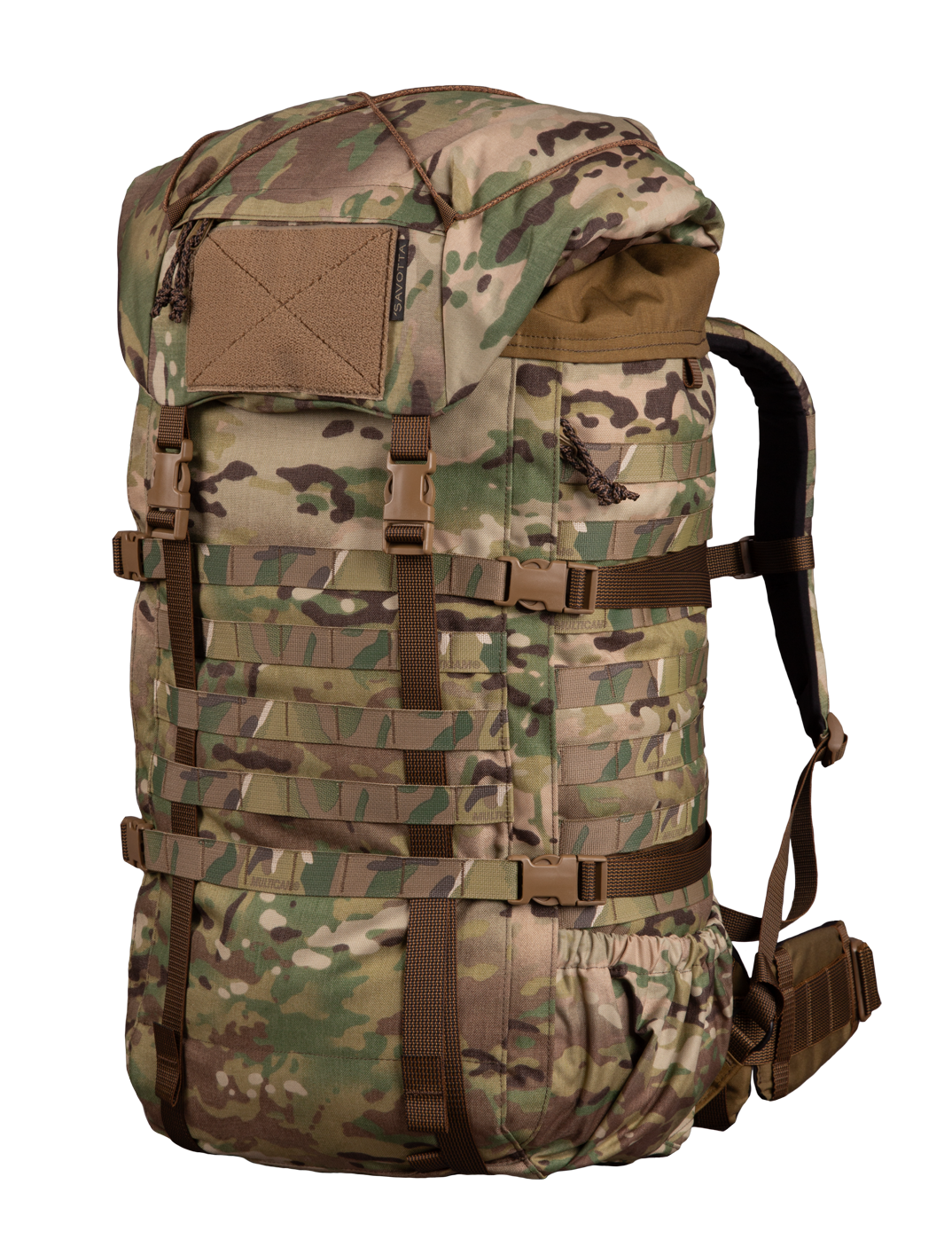 Kantamus 60L, camo backpack