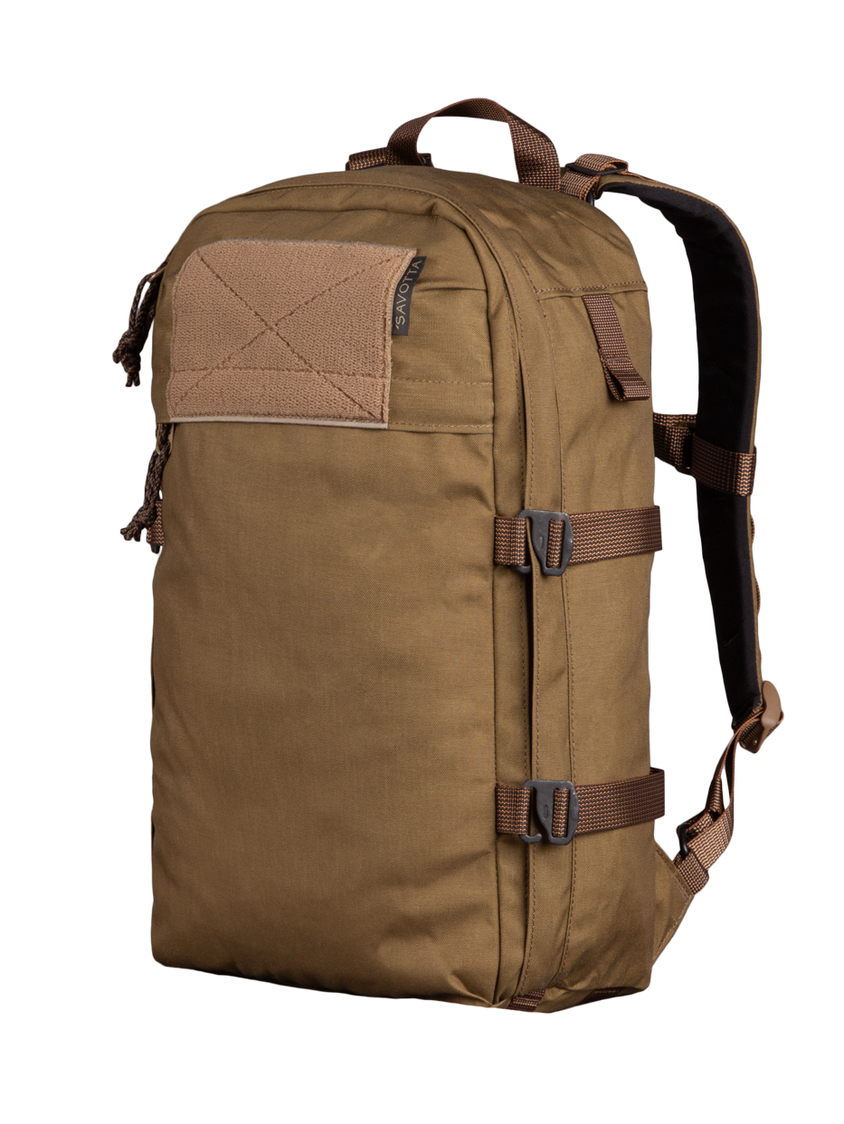 Savotta Niukka 20L backpack in a brown variant