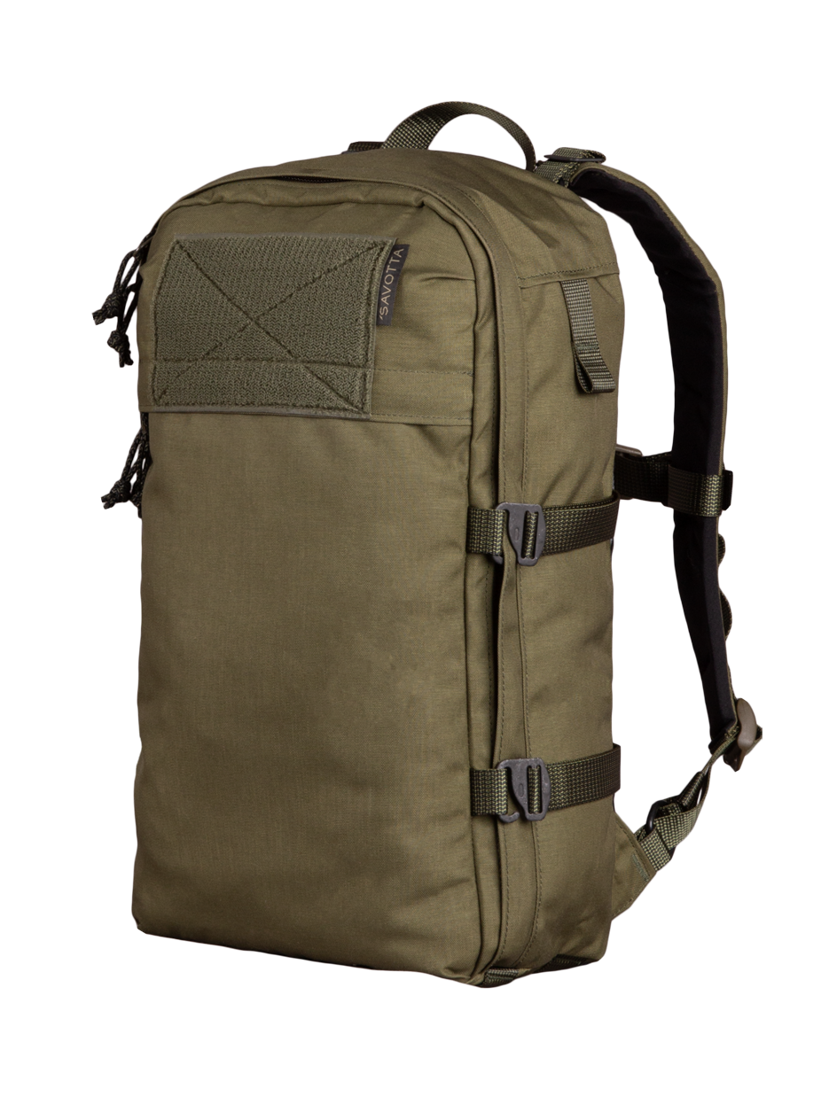 Savotta Niukka 20L backpack in a green variant