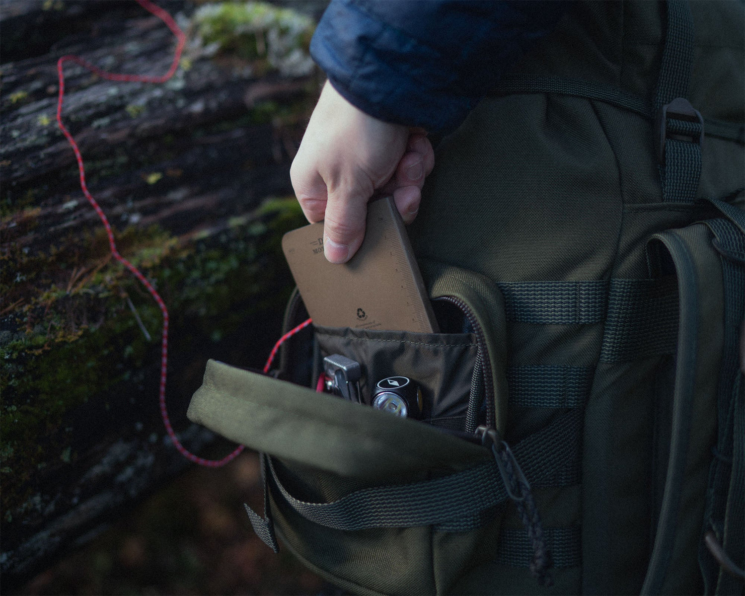 Zipped GP pouch 3x3