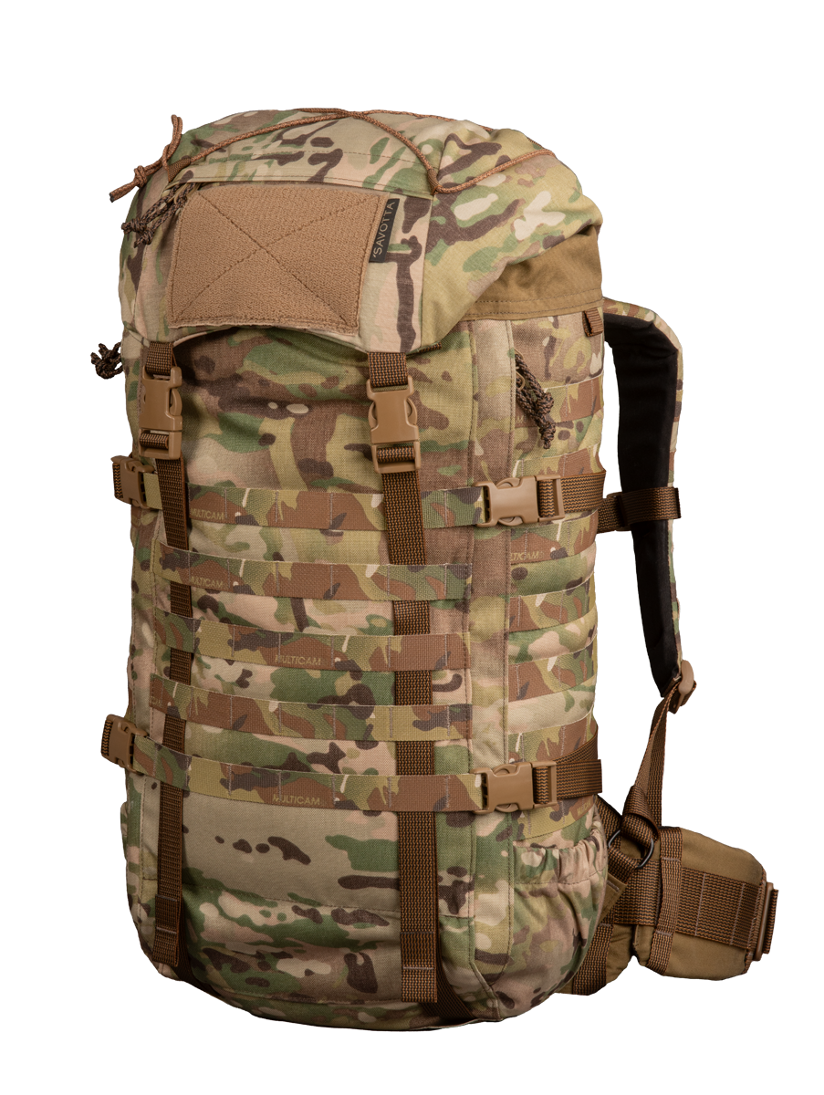 Kantamus 40L, camo backpack