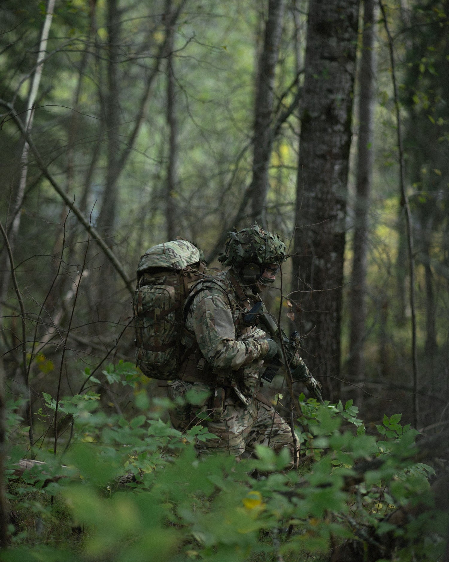 Kantamus 40L, camo backpack