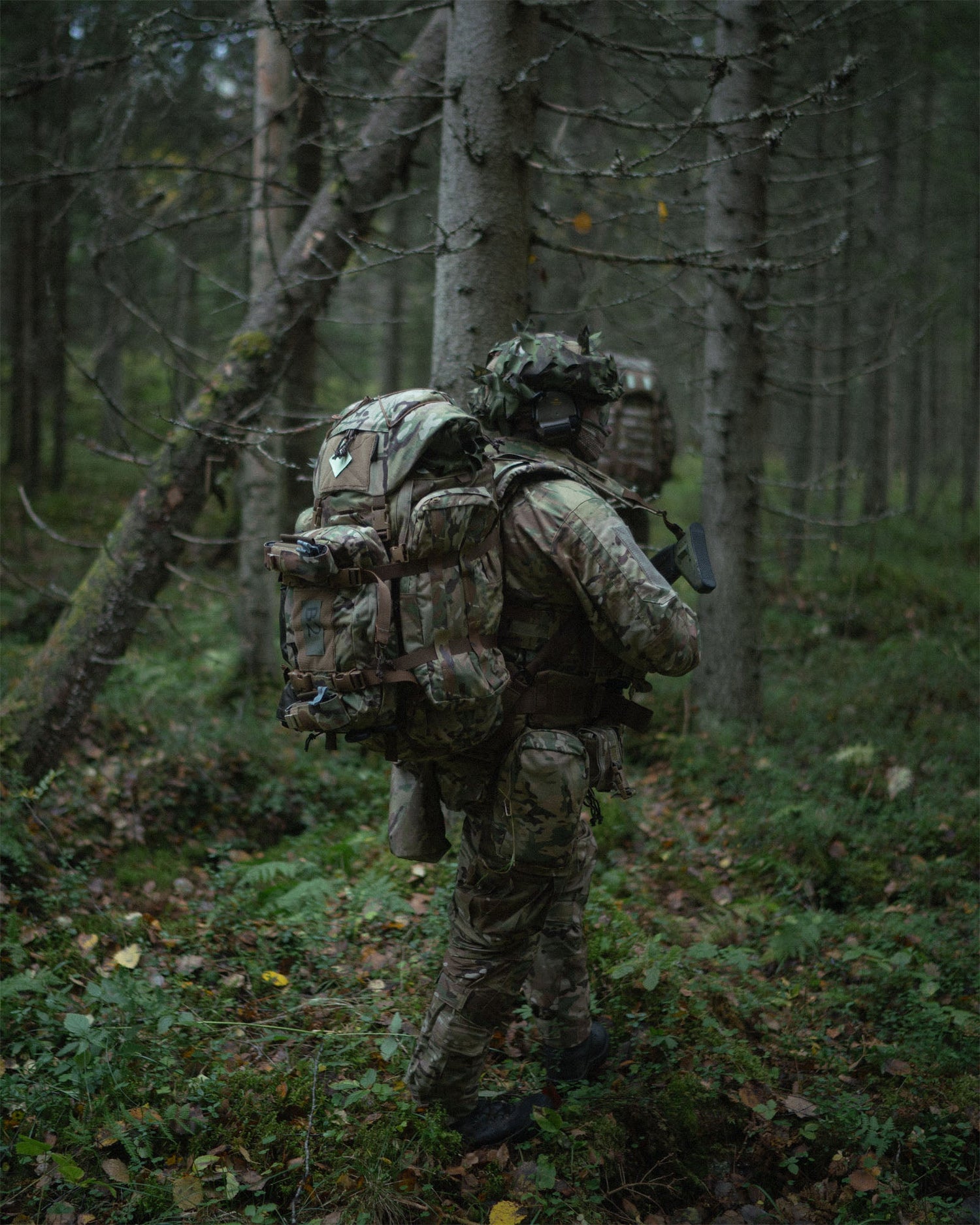 Kantamus 40L, camo backpack