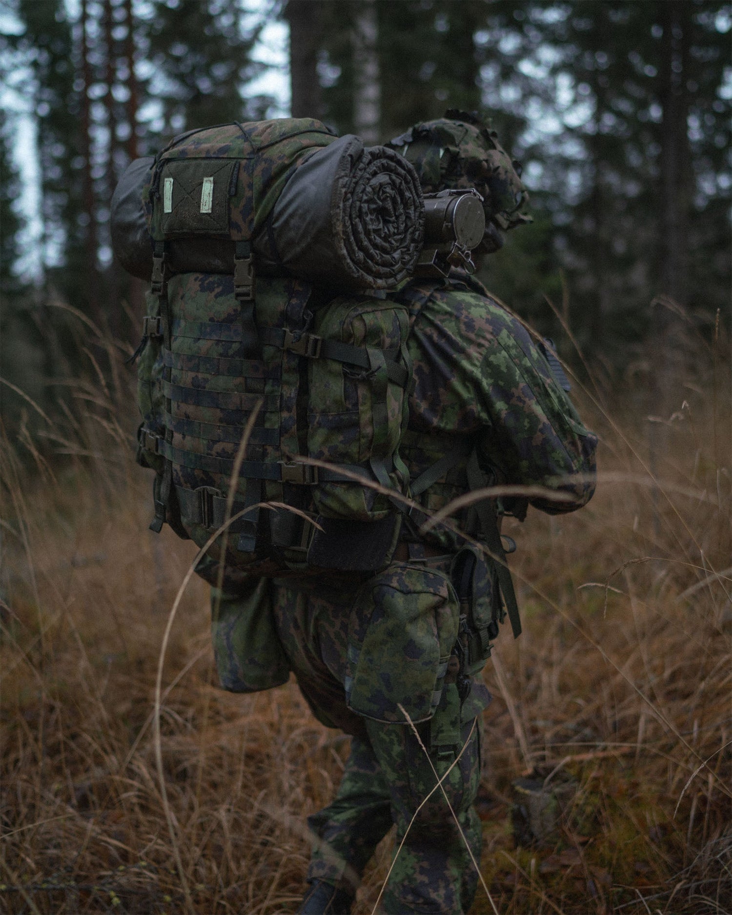 Kantamus 40L, camo backpack